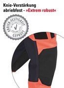 Vollelastische Warnschutzhose »PHOENIX PRO 3« mit Blocktasche Vollelastische Warnschutzhose »PHOENIX PRO 3« mit Blocktasche