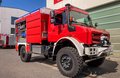 Der Mercedes-Benz Unimog 5023 TLF 3000 mit Ziegler ALPAS-Aufbau Der Mercedes-Benz Unimog 5023 TLF 3000 mit Ziegler ALPAS-Aufbau