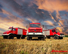 Der Mercedes-Benz Unimog TLF 4000 von Schlingmann Der Mercedes-Benz Unimog TLF 4000 von Schlingmann